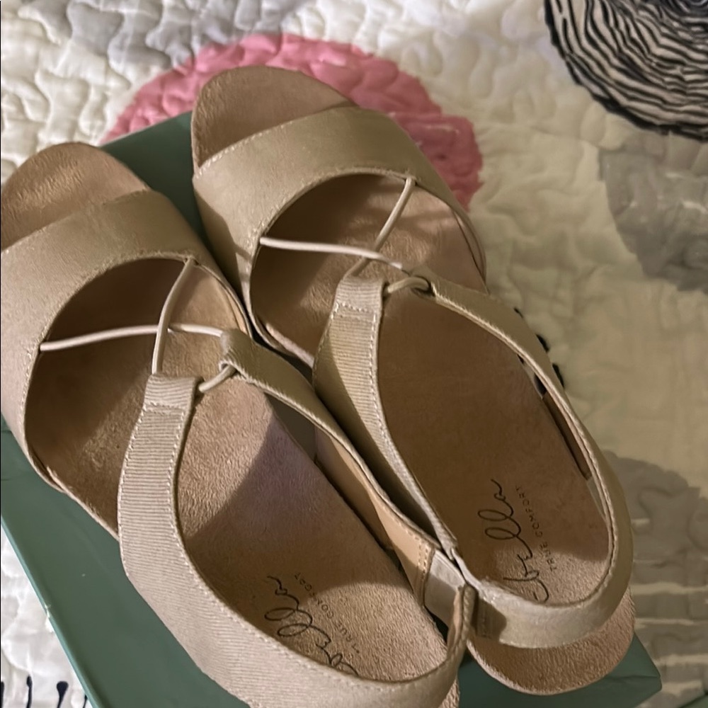 Stellah Tan Sandals Comfortable Everyday Footwear